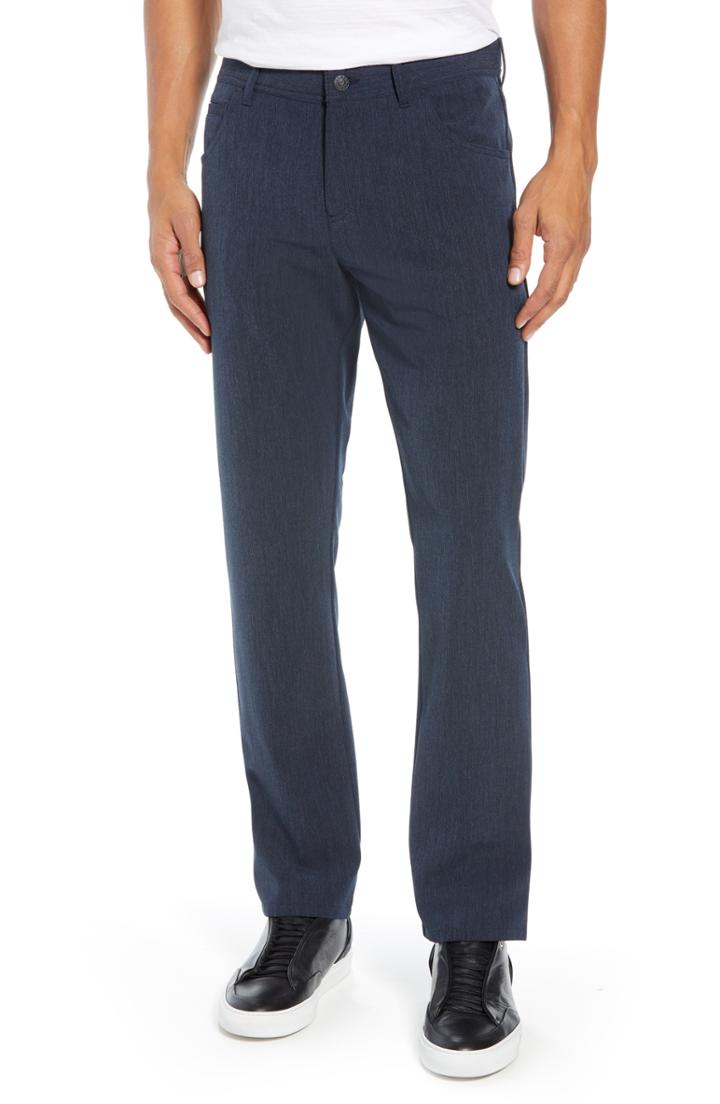 Men's Alberto Ceramica Stone Straight Fit Pants X 32 - Blue