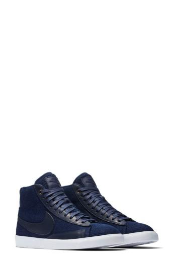 Women's Nike Blazer Mid Premium Lx Sneaker .5 M - Blue