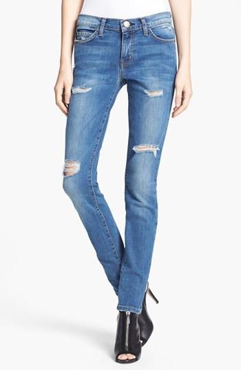 Current/elliott 'the Ankle Skinny' Jeans (borough Destroy Wash) Womens Borough Destroy Wash