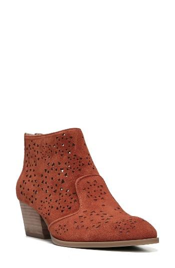 Women's Sarto By Franco Sarto Ashlee Block Heel Bootie M - Red