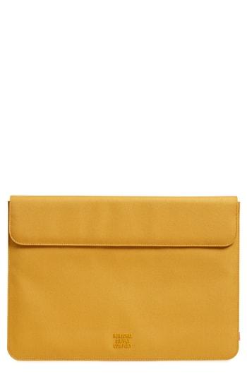 Herschel Supply Co. Spokane 15-inch Macbook Pro Canvas Sleeve - Yellow