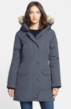 Women's Topshop Camille Hooded Faux Fur Coat Us (fits Like 0) - Brown