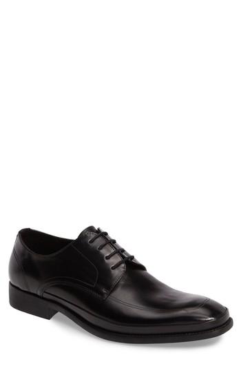 Men's Reaction Kenneth Cole Brick Free Plain Toe Derby .5 M - Black