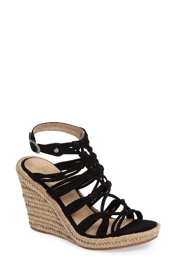 Women's Johnston & Murphy Mindy Woven Wedge Sandal