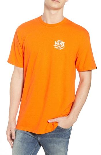 Men's Vans Holder Street Graphic T-shirt - Orange