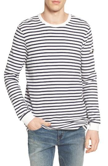 Men's G-star Raw Dhover Waffle Knit Stripe T-shirt