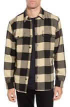 Men's Filson 'vintage Flannel' Regular Fit Plaid Cotton Shirt - Grey