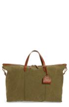 Madewell The Transport Canvas Weekend Bag - Green