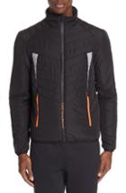 Men's Ea7 Water Resistant Windbreaker - Black