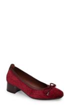 Women's Hispanitas Marilea Pump .5us / 36eu - Burgundy