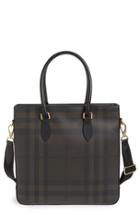 Men's Burberry 'kenneth' Check Print Tote -