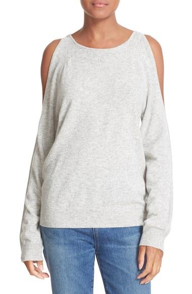 Women's Elizabeth And James Rae Cold Shoulder Sweater