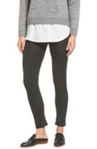 Women's Yummie Signature High Waistband Faux Suede Leggings - Black