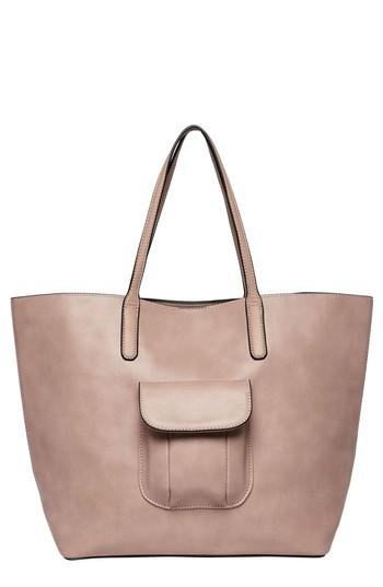 Urban Originals Wild Girl Vegan Leather Tote - Beige
