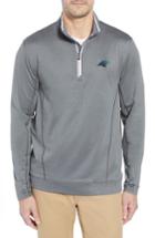Men's Cutter & Buck Endurance Carolina Panthers Fit Pullover, Size Small - Black