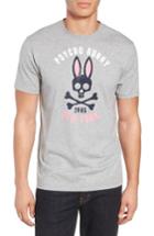 Men's Psycho Bunny Print T-shirt (xl) - Grey