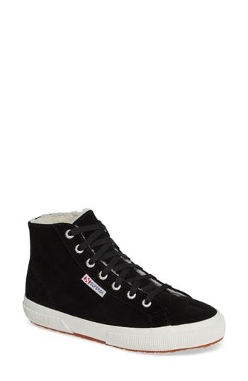 Women's Superga 2795 Suefurw High Top Sneaker Us / 36eu - Black