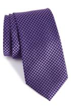 Men's Nordstrom Men's Shop Eternal Neat Silk Tie, Size - Purple