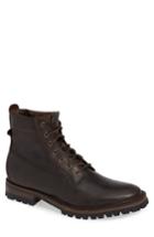 Men's Frye Union Plain Toe Boot M - Brown