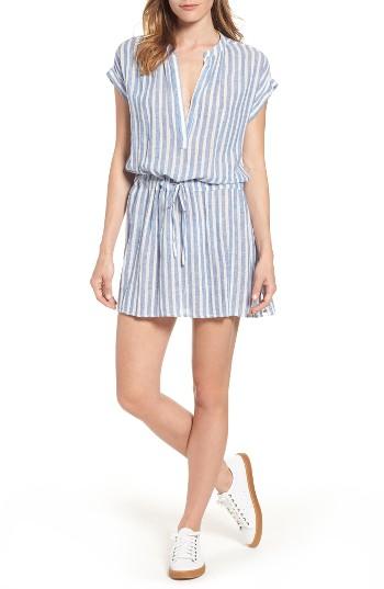 Women's Rails Emma Linen Blend Dress - Blue