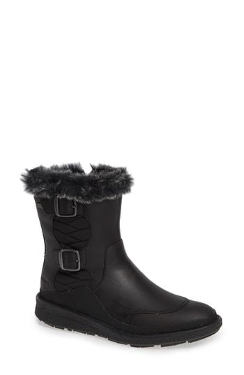 Women's Merrell Tremblant Ezra Zip Waterproof Ice+ Bootie M - Black