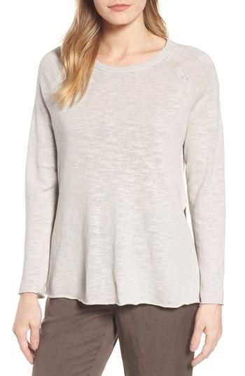 Women's Eileen Fisher Slub Top - White