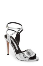 Women's Veronica Beard Shae Sandal .5us / 35.5eu - Metallic