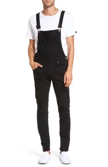 Men's Dr. Denim Supply Co. Ira Destroyed Skinny Fit Overalls