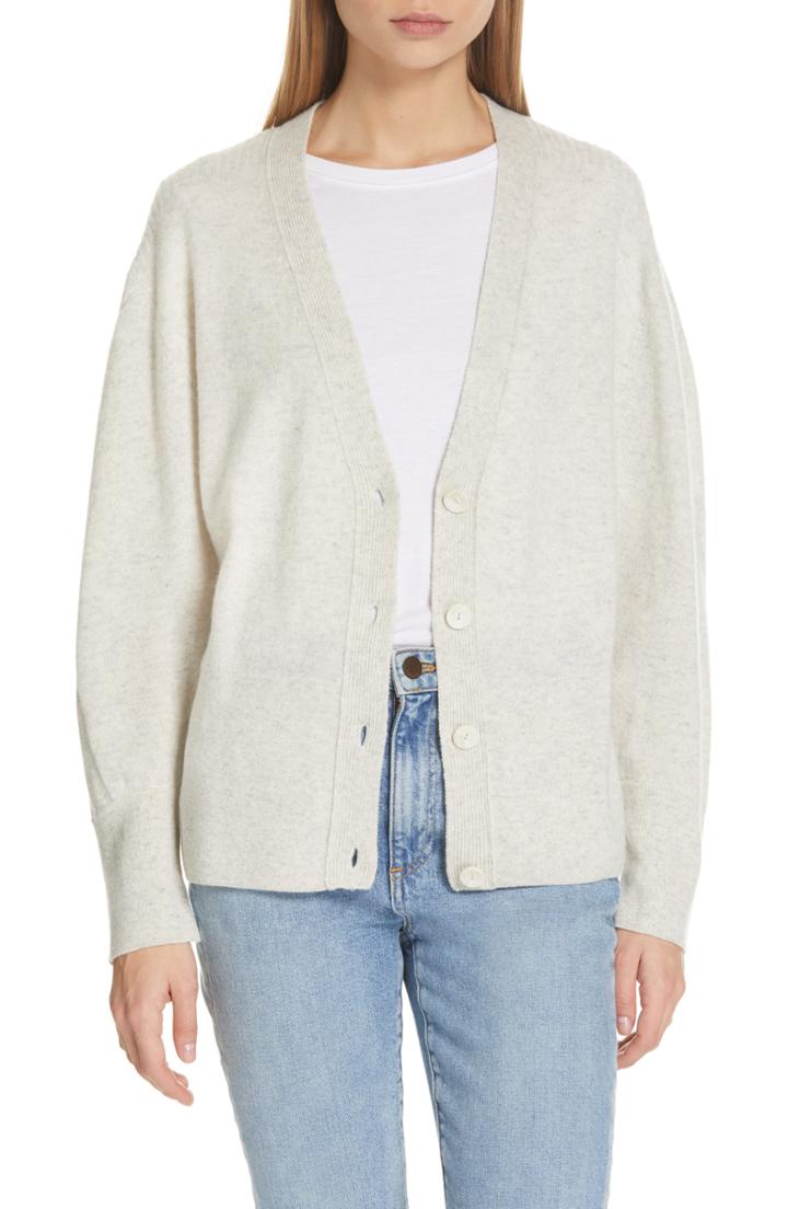 Women's Brochu Walker Mason Cashmere Cardigan - Beige