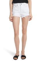 Women's Grlfrnd Cindy Rigid High Waist Denim Shorts - White