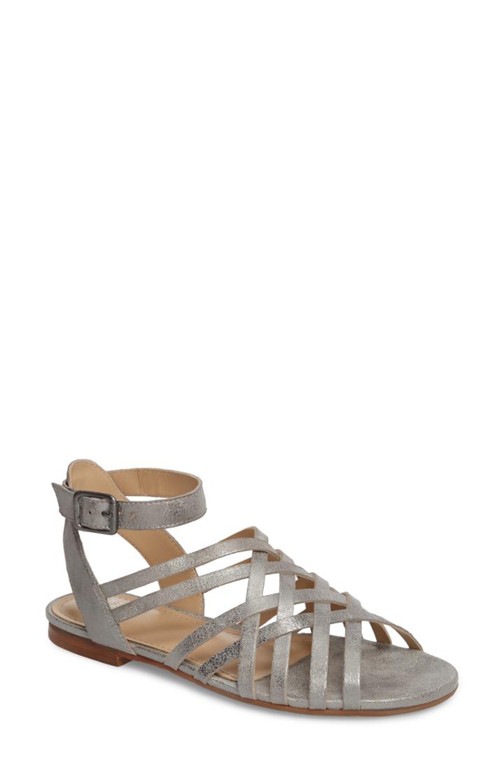 Women's Johnston & Murphy Hallie Sandal .5 M - Grey