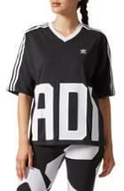 Women's Adidas Bold Age Graphic V-neck Tee