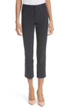 Women's Alice + Olivia Stacey Slim Pinstripe Ankle Pants - Blue