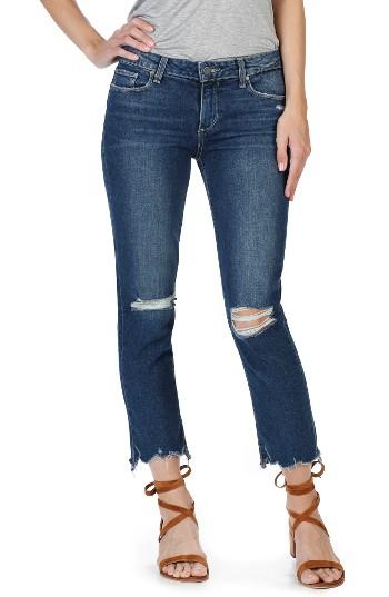 Women's Paige Miki Ankle Straight Leg Jeans