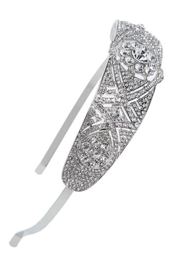 Tasha Royal Crystal Headband, Size - Metallic