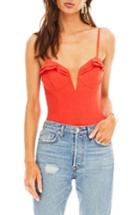 Women's Astr The Label Elle Bodysuit - Red