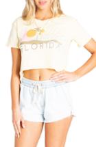 Women's Billabong Cocoa Beach Crop Tee