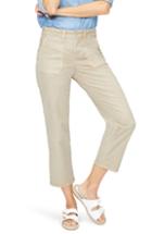 Women's Nydj Ankle Straight Leg Chino Pants - Beige