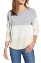Women's Socialite Colorblock Sweatshirt - Grey