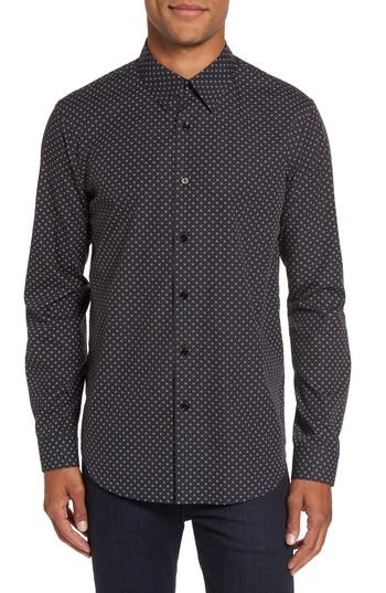 Men's Theory Stitch Print Sport Shirt
