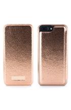 Ted Baker London Sayar Faux Leather Iphone 6/6s/7/8 Mirror Folio Case - Pink