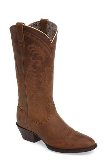 Women's Ariat New West Collection - Magnolia Western Boot M - Brown