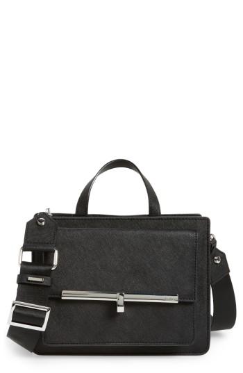 Botkier Jagger Leather Crossbody Bag - Black