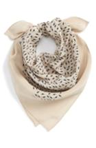 Women's Janessa Leone Silk Scarf, Size - Ivory