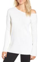 Women's Ella Moss Lucial One Shoulder Sweater - Ivory