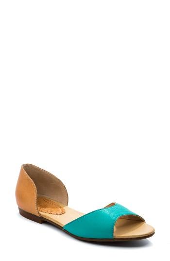 Women's Latigo Molly D'orsay Flat M - Blue