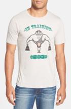 Men's 7th Inning Stretch 'in Training' Graphic T-shirt - Grey