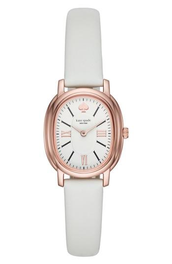 Women's Kate Spade New York Staten Leather Strap Watch, 25mm X 33mm