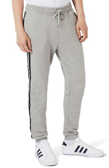 Men's Topman Stripe Taped Sweatpants