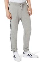 Men's Topman Stripe Taped Sweatpants